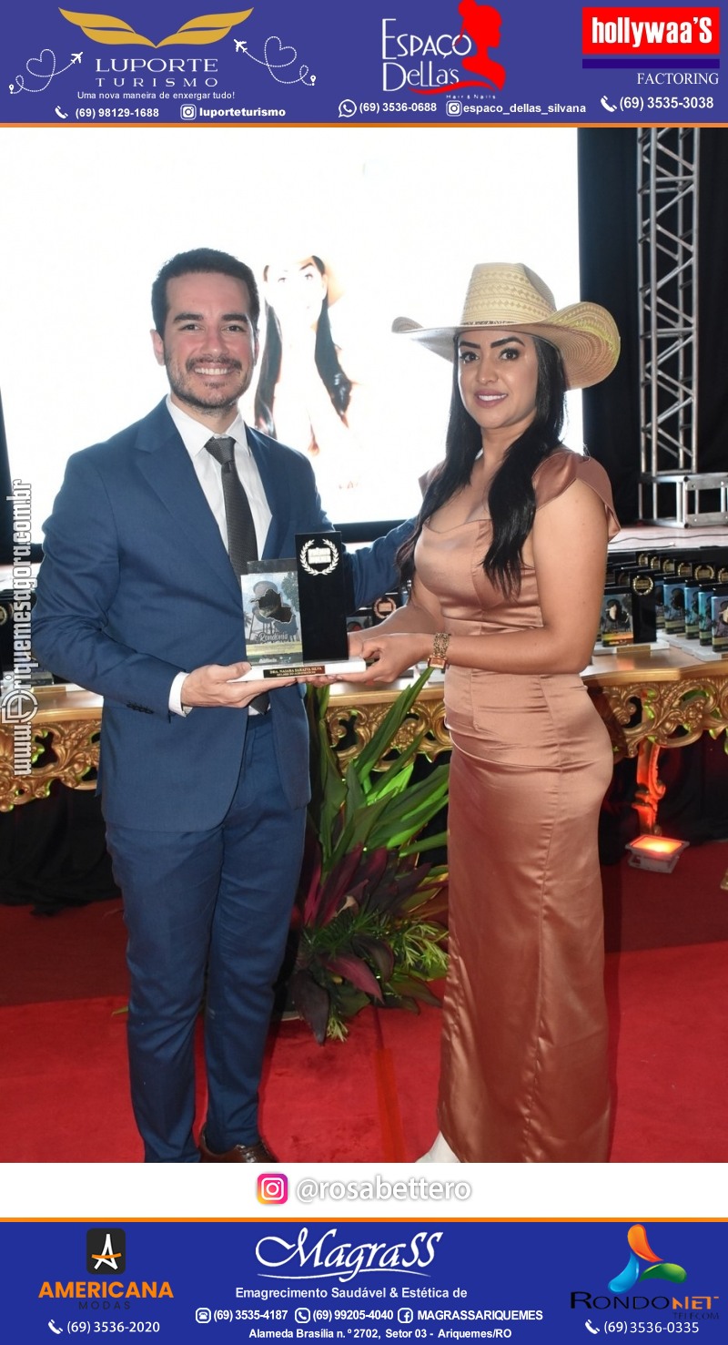 Prêmio Notável e Prêmio Mulher Notável 2025 no Máximus Eventos em Ariquemes Rondônia