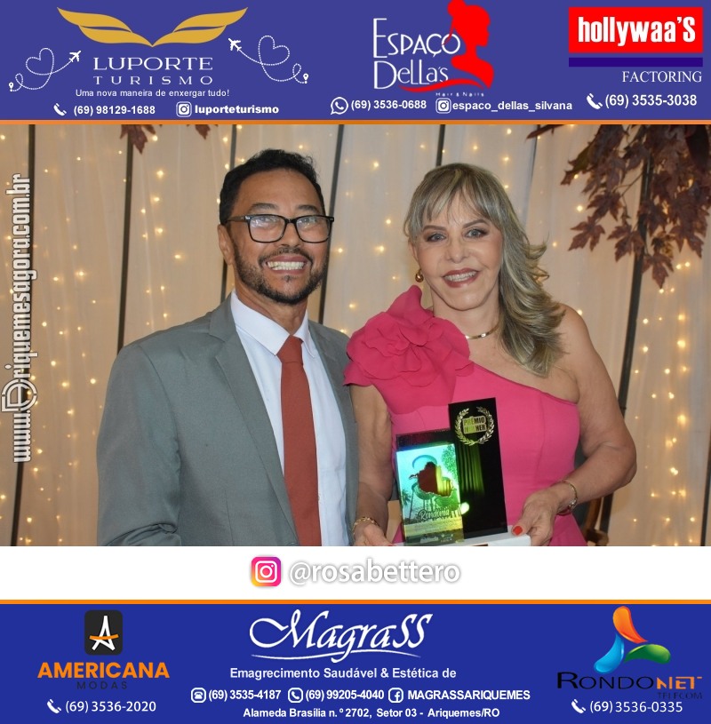 Prêmio Notável e Prêmio Mulher Notável 2025 no Máximus Eventos em Ariquemes Rondônia