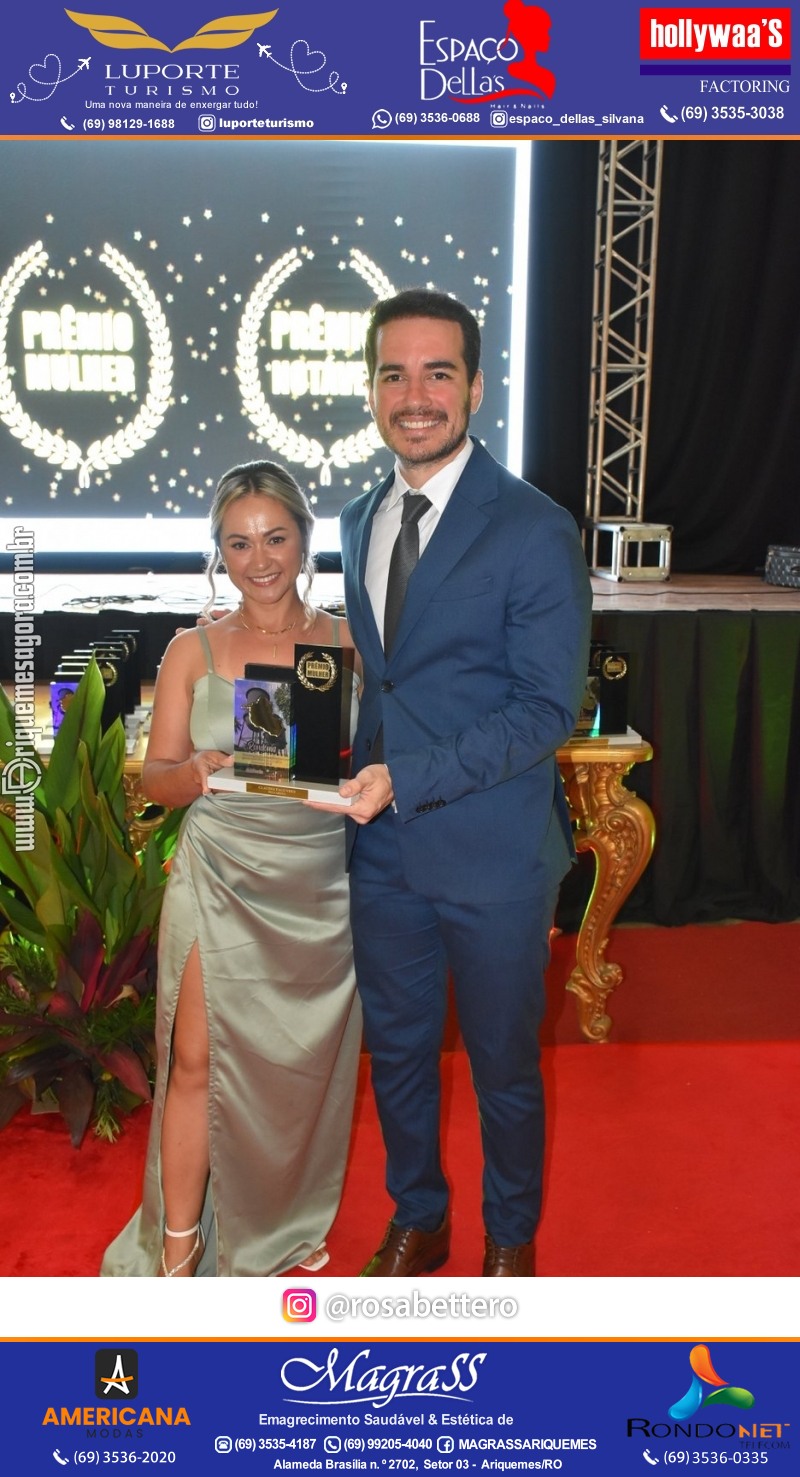 Prêmio Notável e Prêmio Mulher Notável 2025 no Máximus Eventos em Ariquemes Rondônia