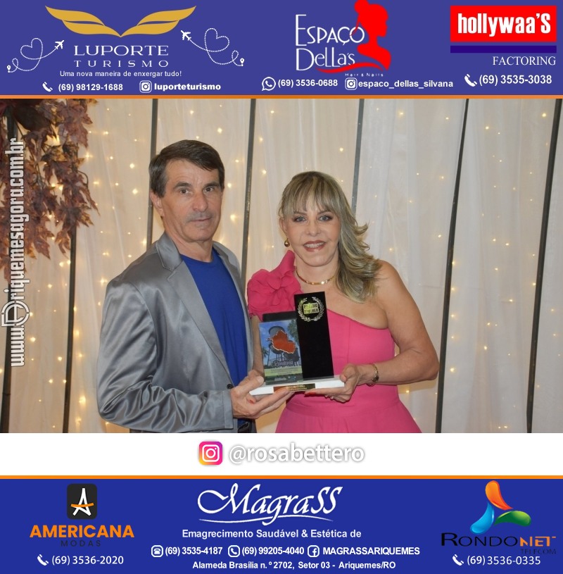 Prêmio Notável e Prêmio Mulher Notável 2025 no Máximus Eventos em Ariquemes Rondônia