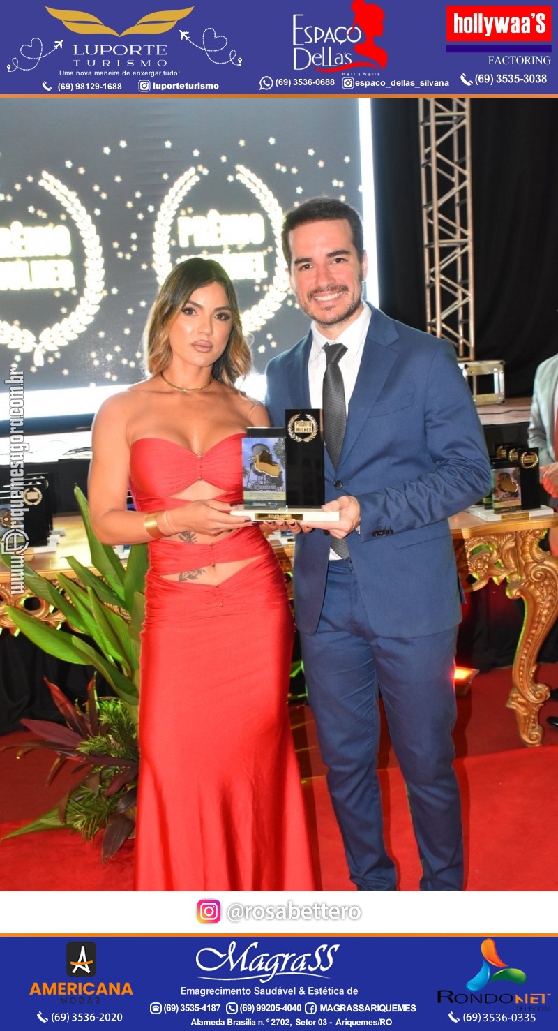 Prêmio Notável e Prêmio Mulher Notável 2025 no Máximus Eventos em Ariquemes Rondônia