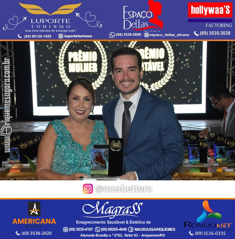 Prêmio Notável e Prêmio Mulher Notável 2025 no Máximus Eventos em Ariquemes Rondônia