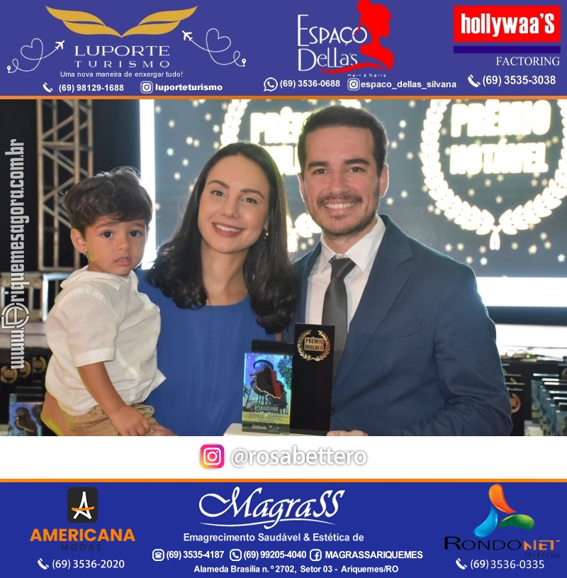 Prêmio Notável e Prêmio Mulher Notável 2025 no Máximus Eventos em Ariquemes Rondônia