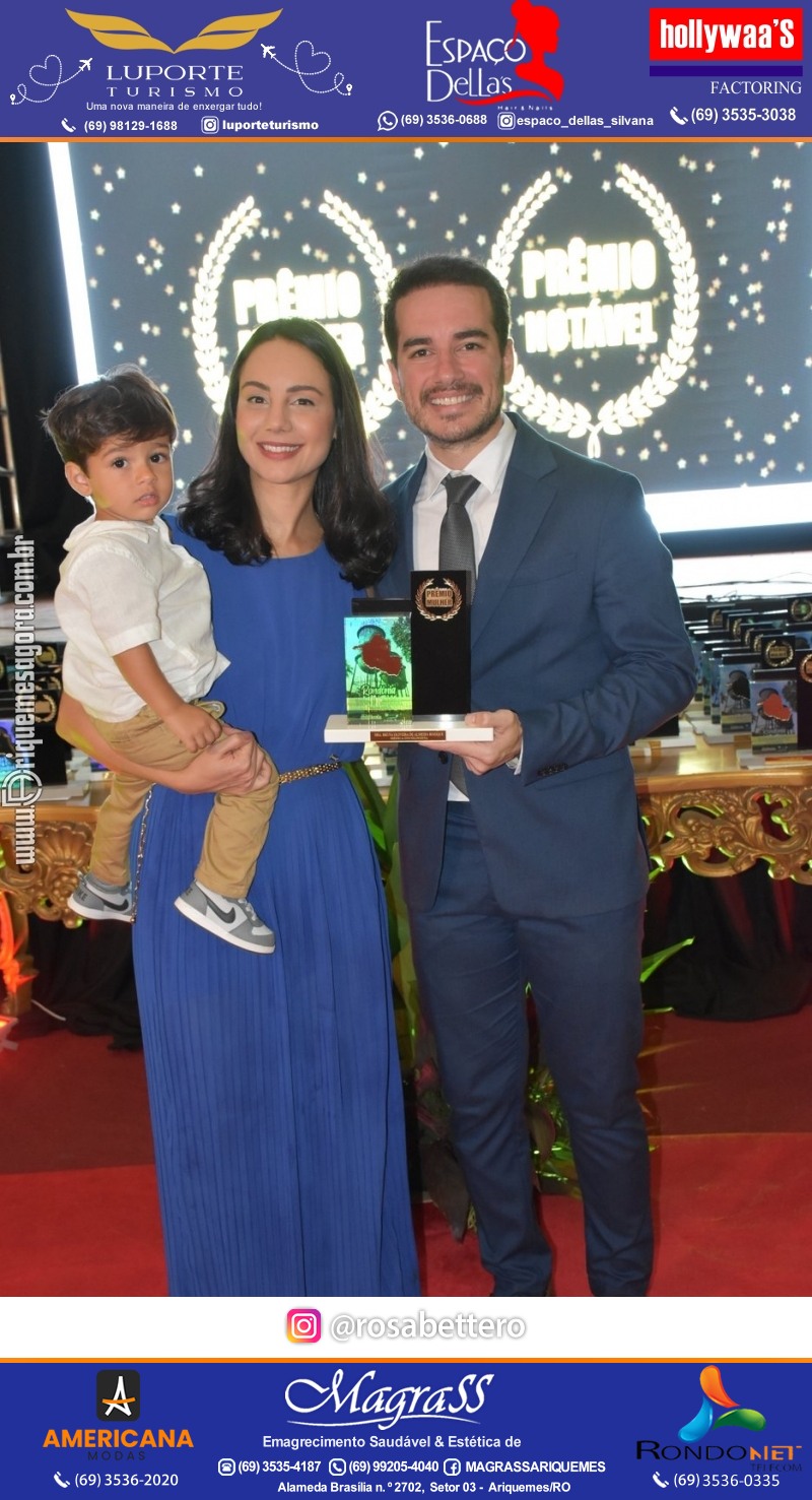 Prêmio Notável e Prêmio Mulher Notável 2025 no Máximus Eventos em Ariquemes Rondônia