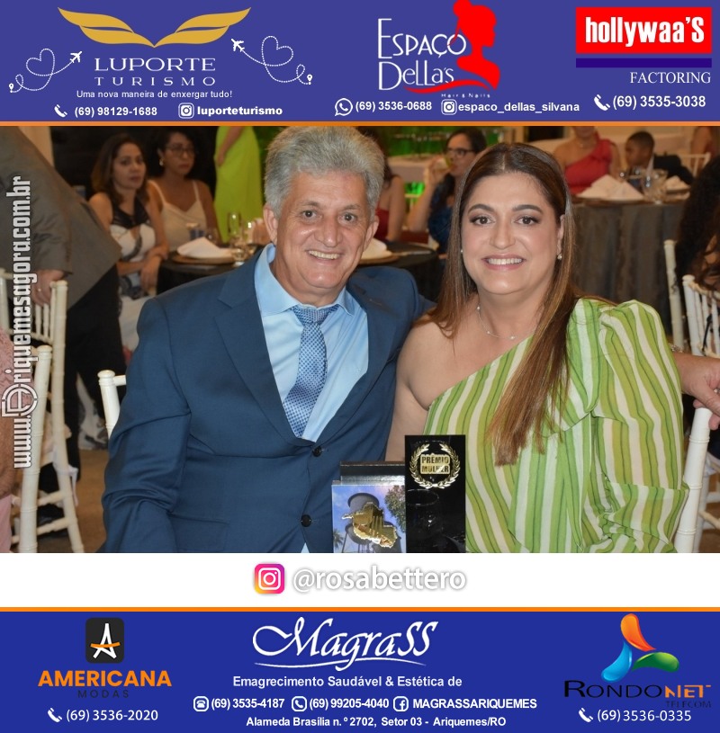 Prêmio Notável e Prêmio Mulher Notável 2025 no Máximus Eventos em Ariquemes Rondônia