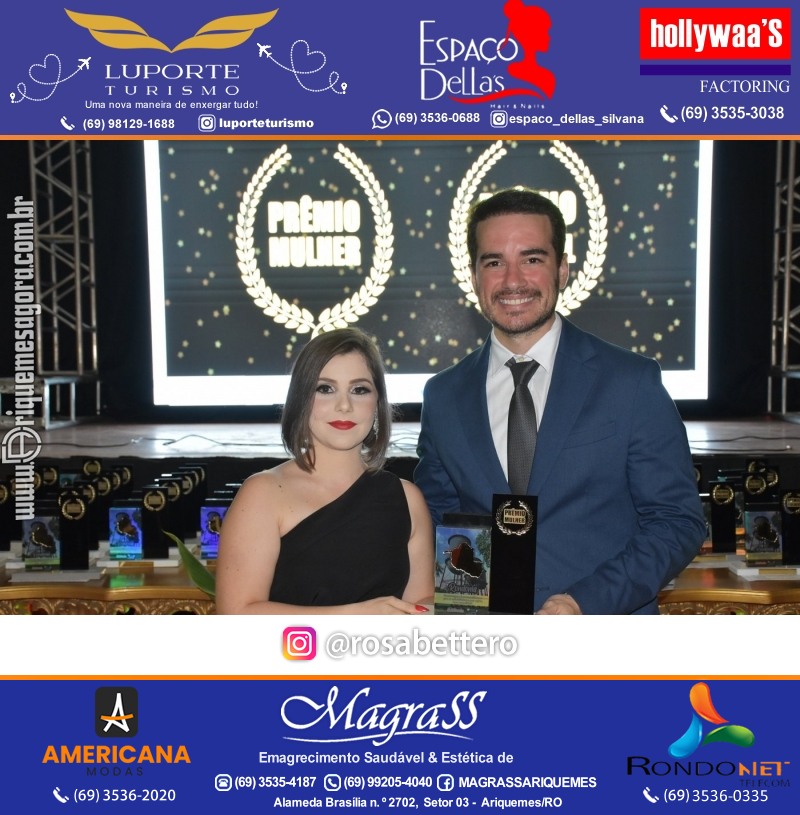 Prêmio Notável e Prêmio Mulher Notável 2025 no Máximus Eventos em Ariquemes Rondônia