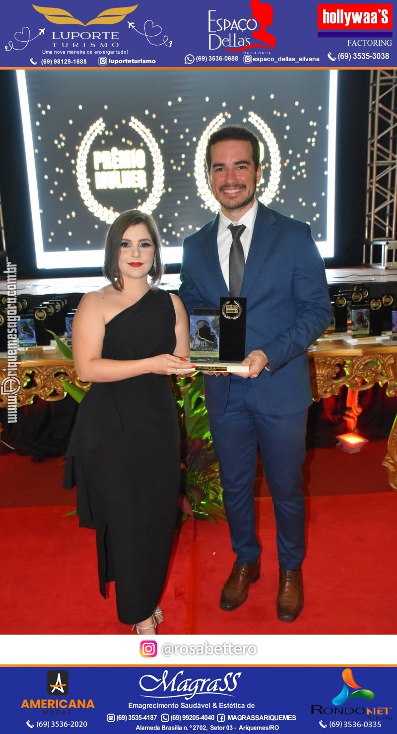 Prêmio Notável e Prêmio Mulher Notável 2025 no Máximus Eventos em Ariquemes Rondônia