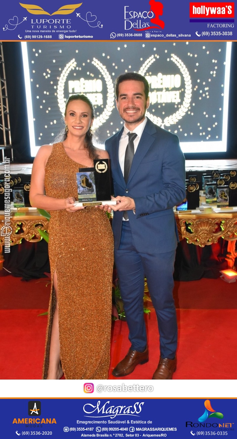 Prêmio Notável e Prêmio Mulher Notável 2025 no Máximus Eventos em Ariquemes Rondônia