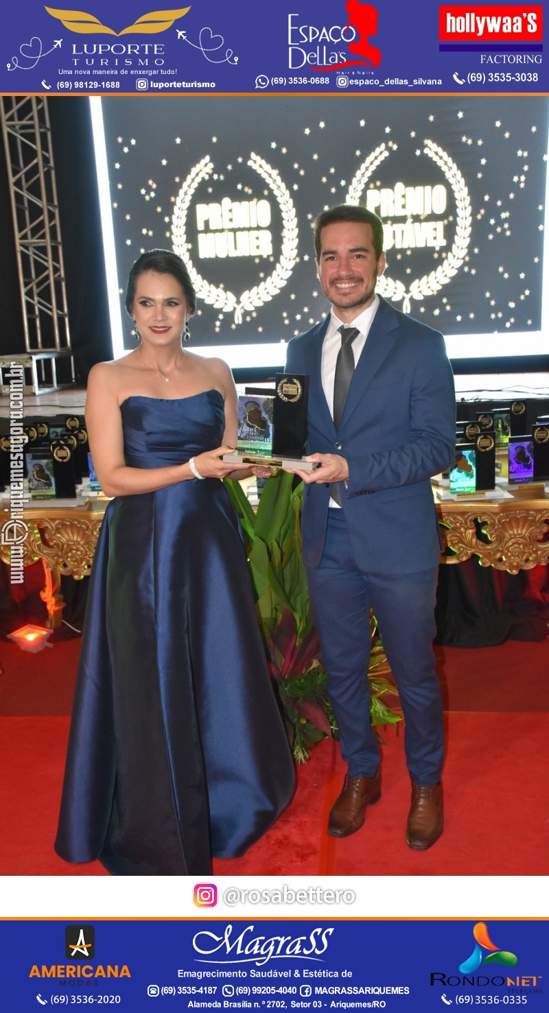 Prêmio Notável e Prêmio Mulher Notável 2025 no Máximus Eventos em Ariquemes Rondônia