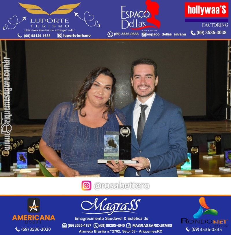 Prêmio Notável e Prêmio Mulher Notável 2025 no Máximus Eventos em Ariquemes Rondônia