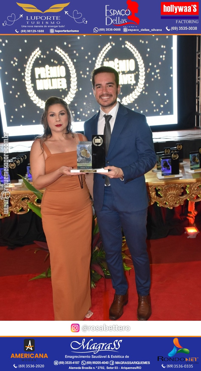 Prêmio Notável e Prêmio Mulher Notável 2025 no Máximus Eventos em Ariquemes Rondônia