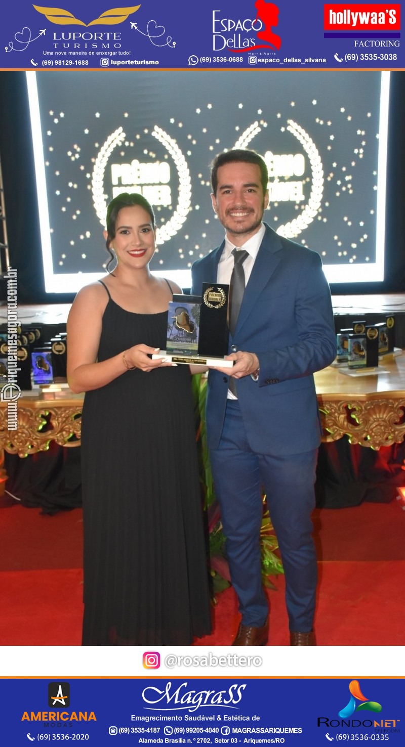 Prêmio Notável e Prêmio Mulher Notável 2025 no Máximus Eventos em Ariquemes Rondônia