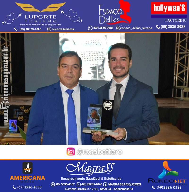 Prêmio Notável e Prêmio Mulher Notável 2025 no Máximus Eventos em Ariquemes Rondônia