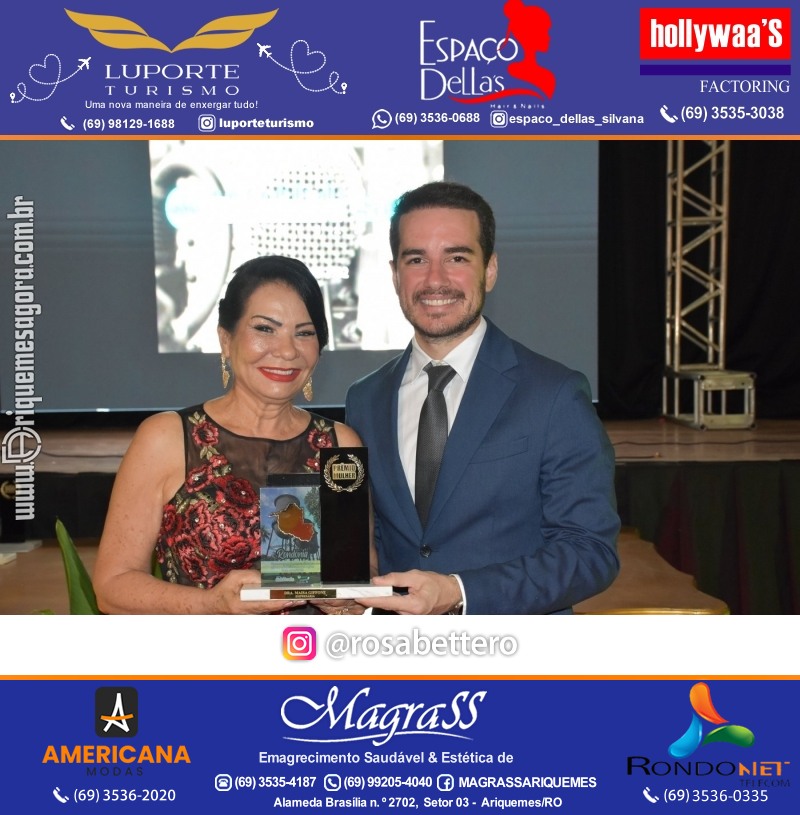 Prêmio Notável e Prêmio Mulher Notável 2025 no Máximus Eventos em Ariquemes Rondônia