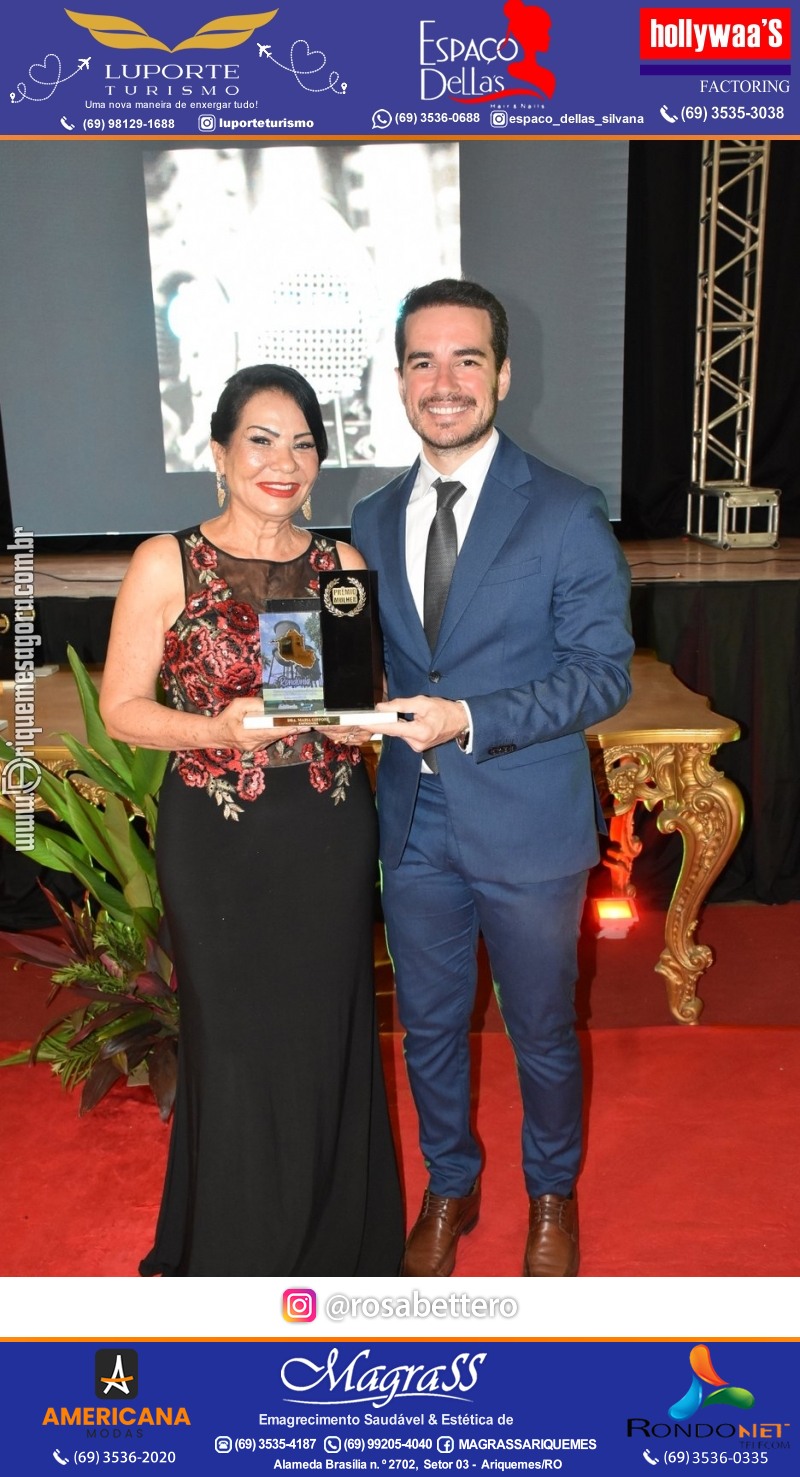 Prêmio Notável e Prêmio Mulher Notável 2025 no Máximus Eventos em Ariquemes Rondônia