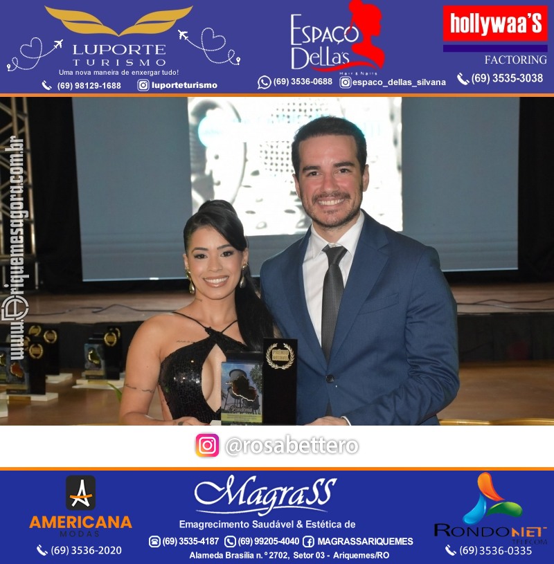 Prêmio Notável e Prêmio Mulher Notável 2025 no Máximus Eventos em Ariquemes Rondônia