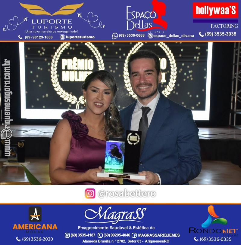 Prêmio Notável e Prêmio Mulher Notável 2025 no Máximus Eventos em Ariquemes Rondônia