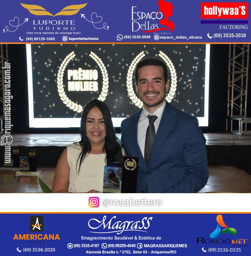 Prêmio Notável e Prêmio Mulher Notável 2025 no Máximus Eventos em Ariquemes Rondônia