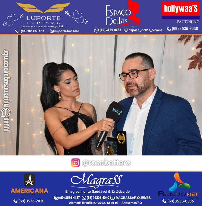 Prêmio Notável e Prêmio Mulher Notável 2025 no Máximus Eventos em Ariquemes Rondônia