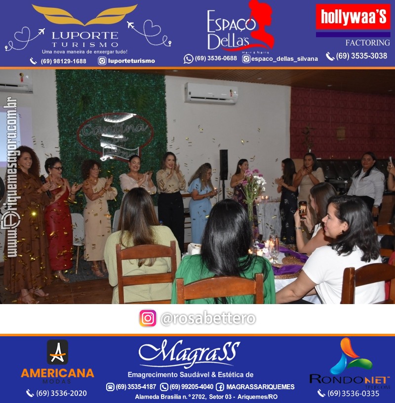 1º CONEXÃO MULHER com Talk Show  em Ariquemes Rondônia