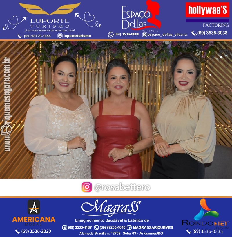 1º CONEXÃO MULHER com Talk Show  em Ariquemes Rondônia