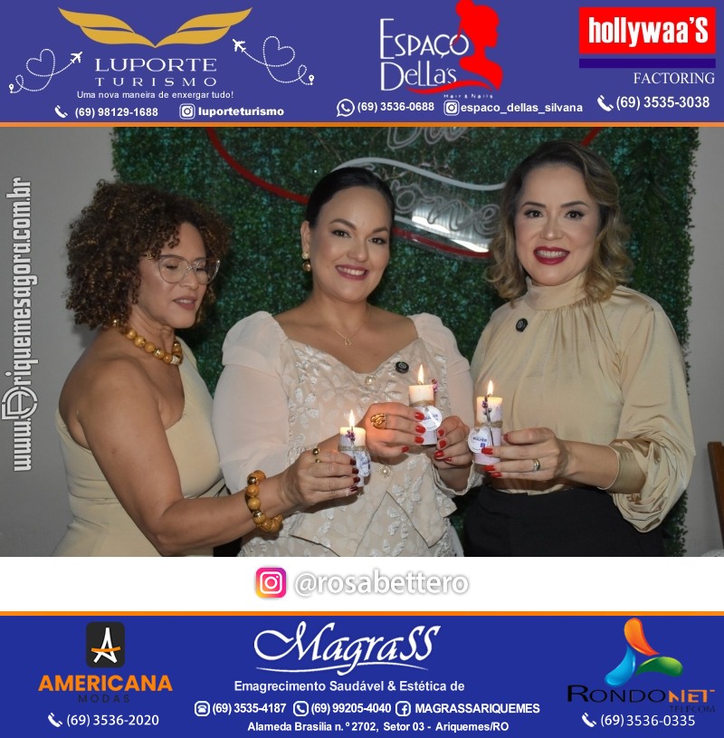 1º CONEXÃO MULHER com Talk Show  em Ariquemes Rondônia
