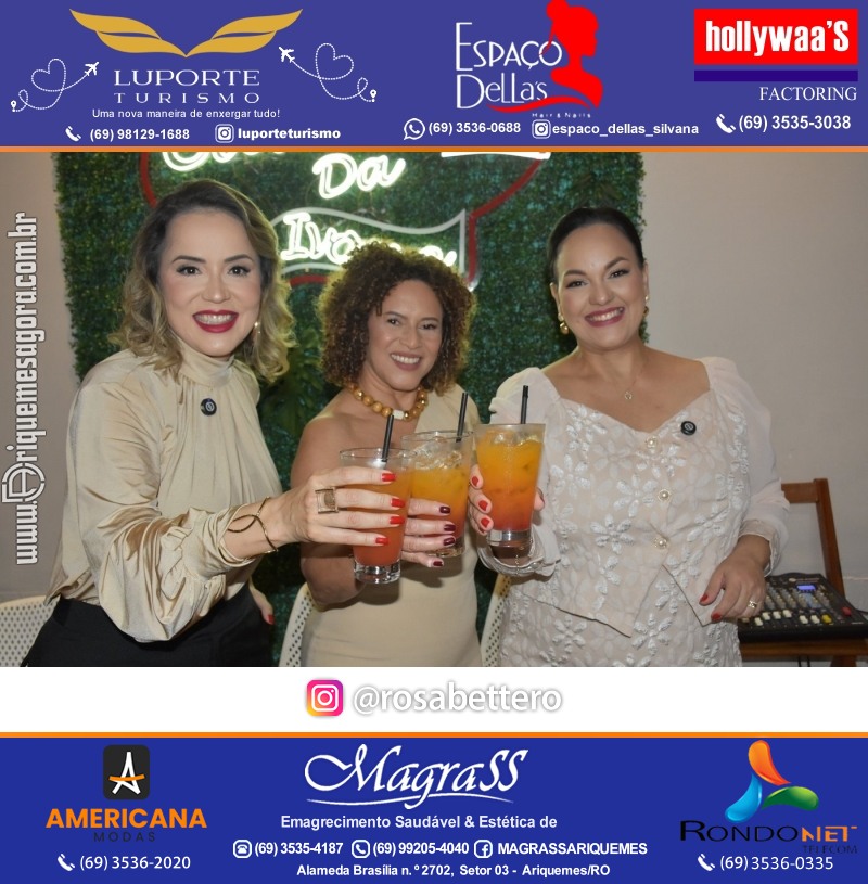 1º CONEXÃO MULHER com Talk Show  em Ariquemes Rondônia