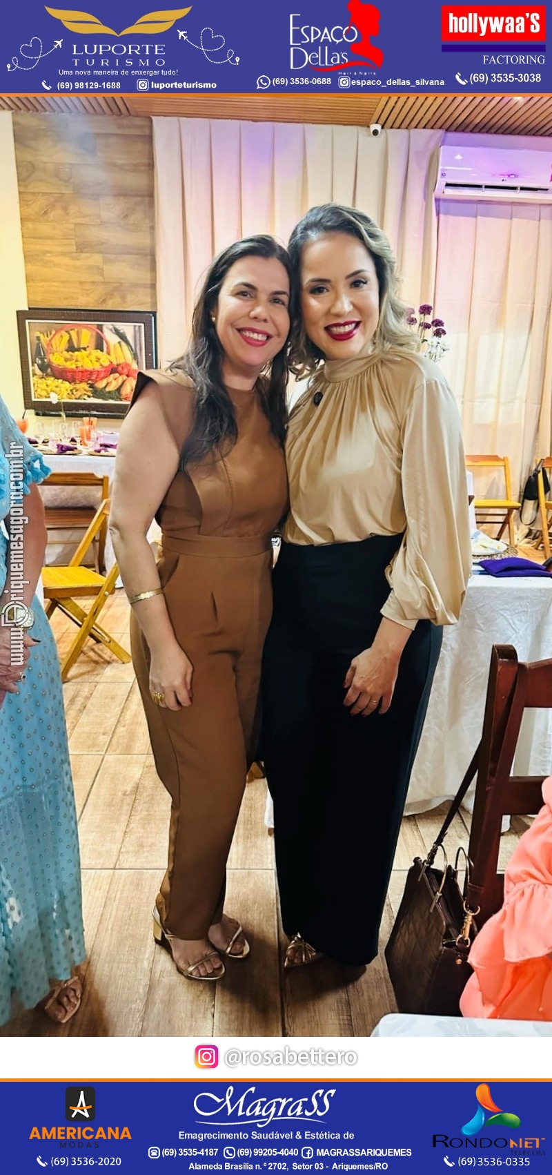 1º CONEXÃO MULHER com Talk Show  em Ariquemes Rondônia