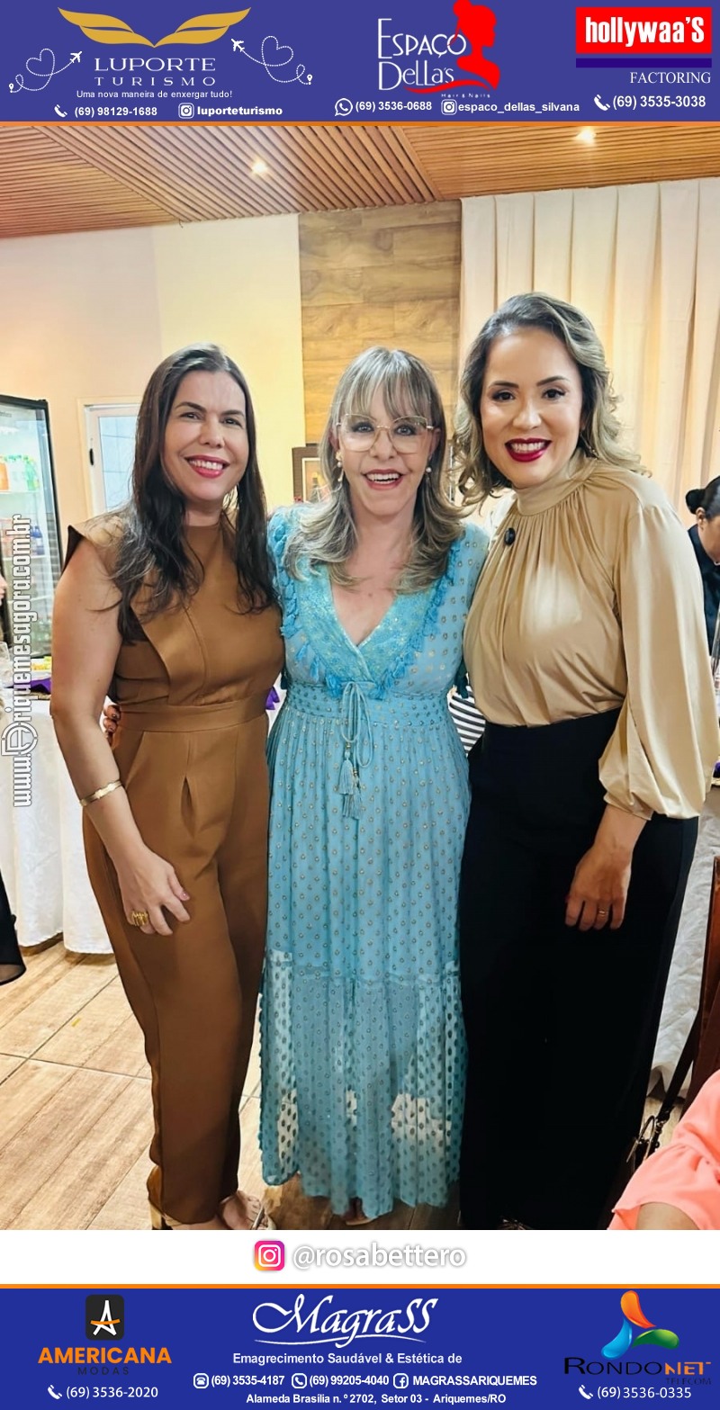 1º CONEXÃO MULHER com Talk Show  em Ariquemes Rondônia