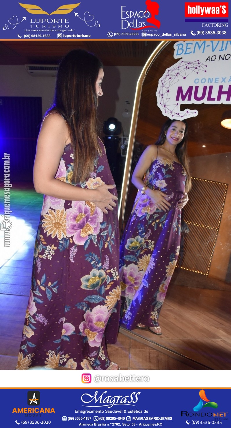 1º CONEXÃO MULHER com Talk Show  em Ariquemes Rondônia