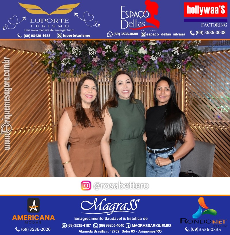 1º CONEXÃO MULHER com Talk Show  em Ariquemes Rondônia