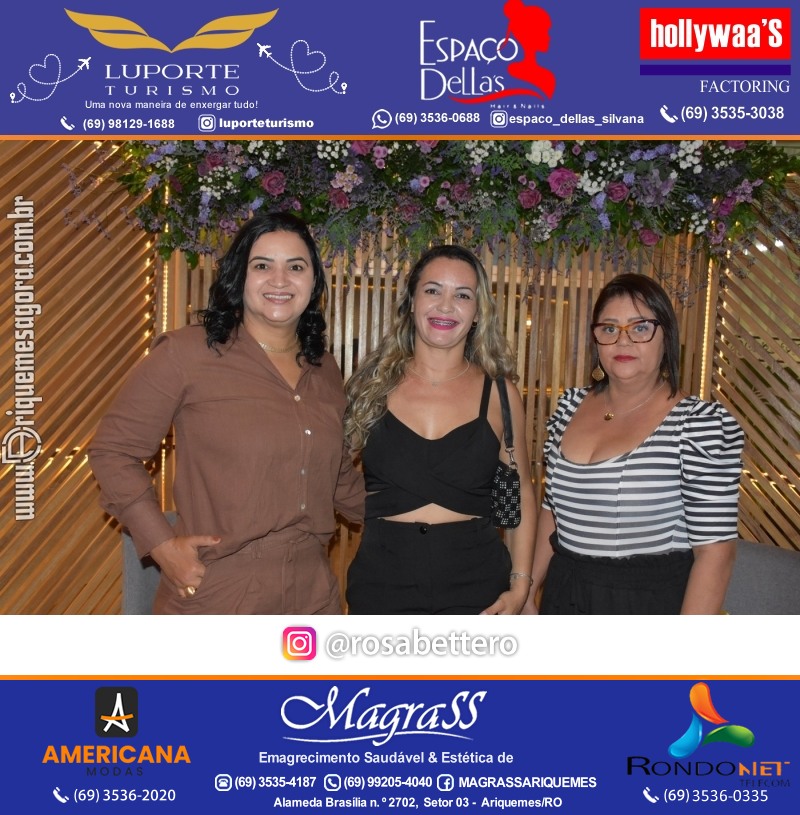 1º CONEXÃO MULHER com Talk Show  em Ariquemes Rondônia