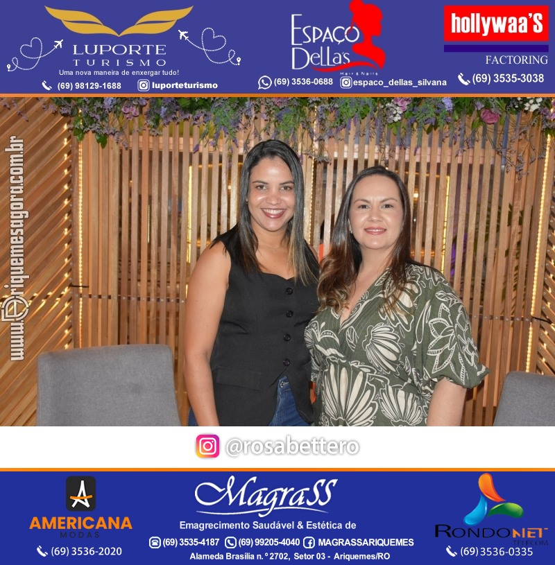 1º CONEXÃO MULHER com Talk Show  em Ariquemes Rondônia