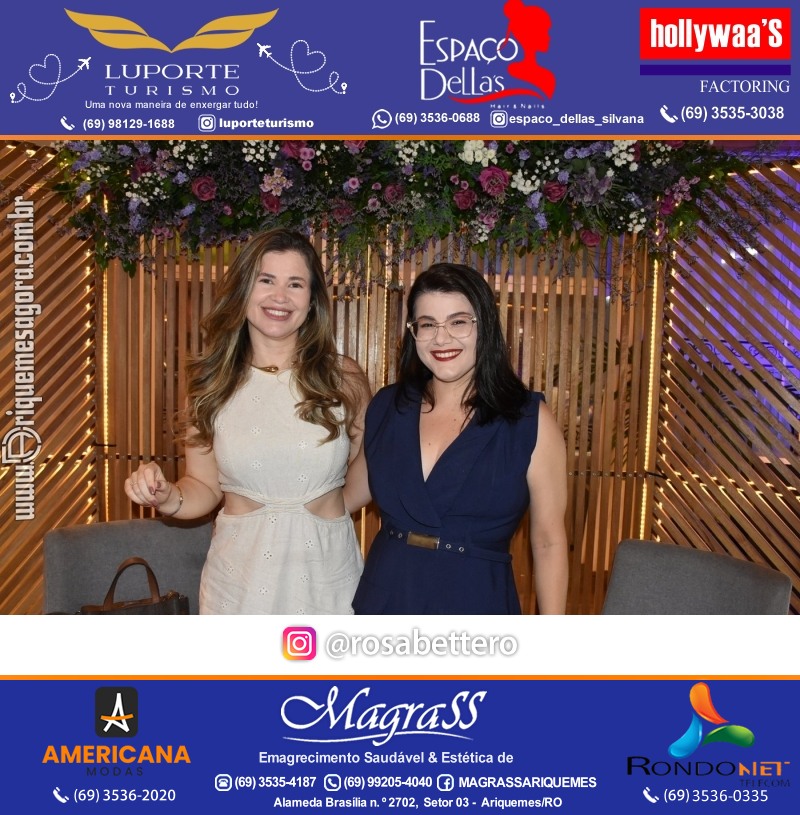 1º CONEXÃO MULHER com Talk Show  em Ariquemes Rondônia