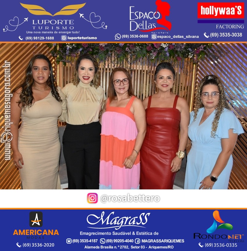 1º CONEXÃO MULHER com Talk Show  em Ariquemes Rondônia