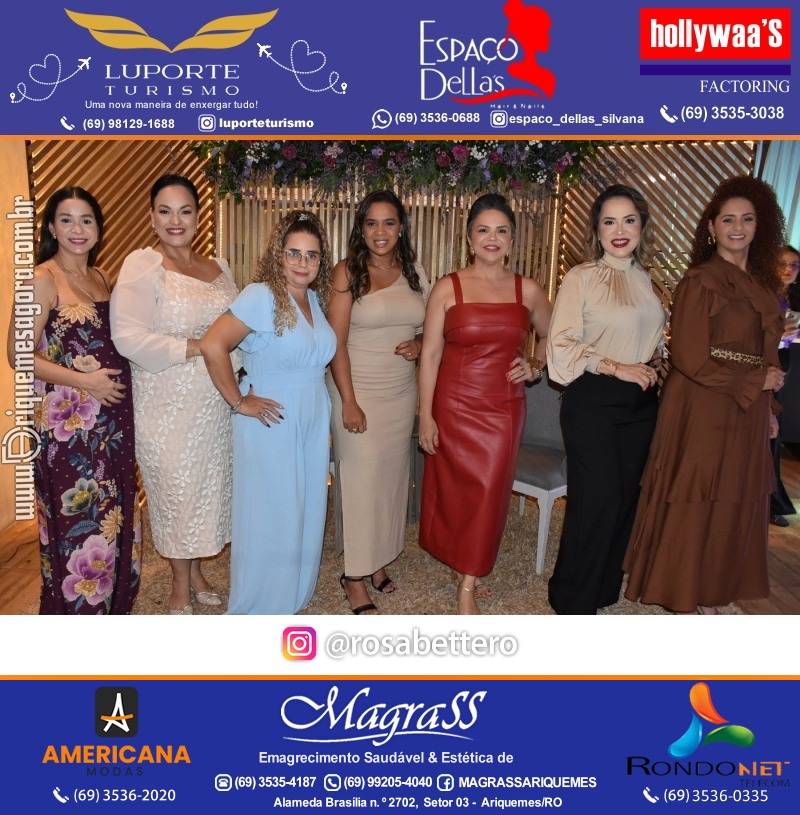 1º CONEXÃO MULHER com Talk Show  em Ariquemes Rondônia