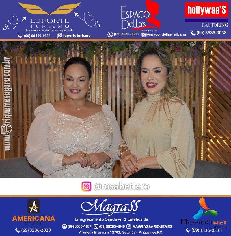 1º CONEXÃO MULHER com Talk Show  em Ariquemes Rondônia