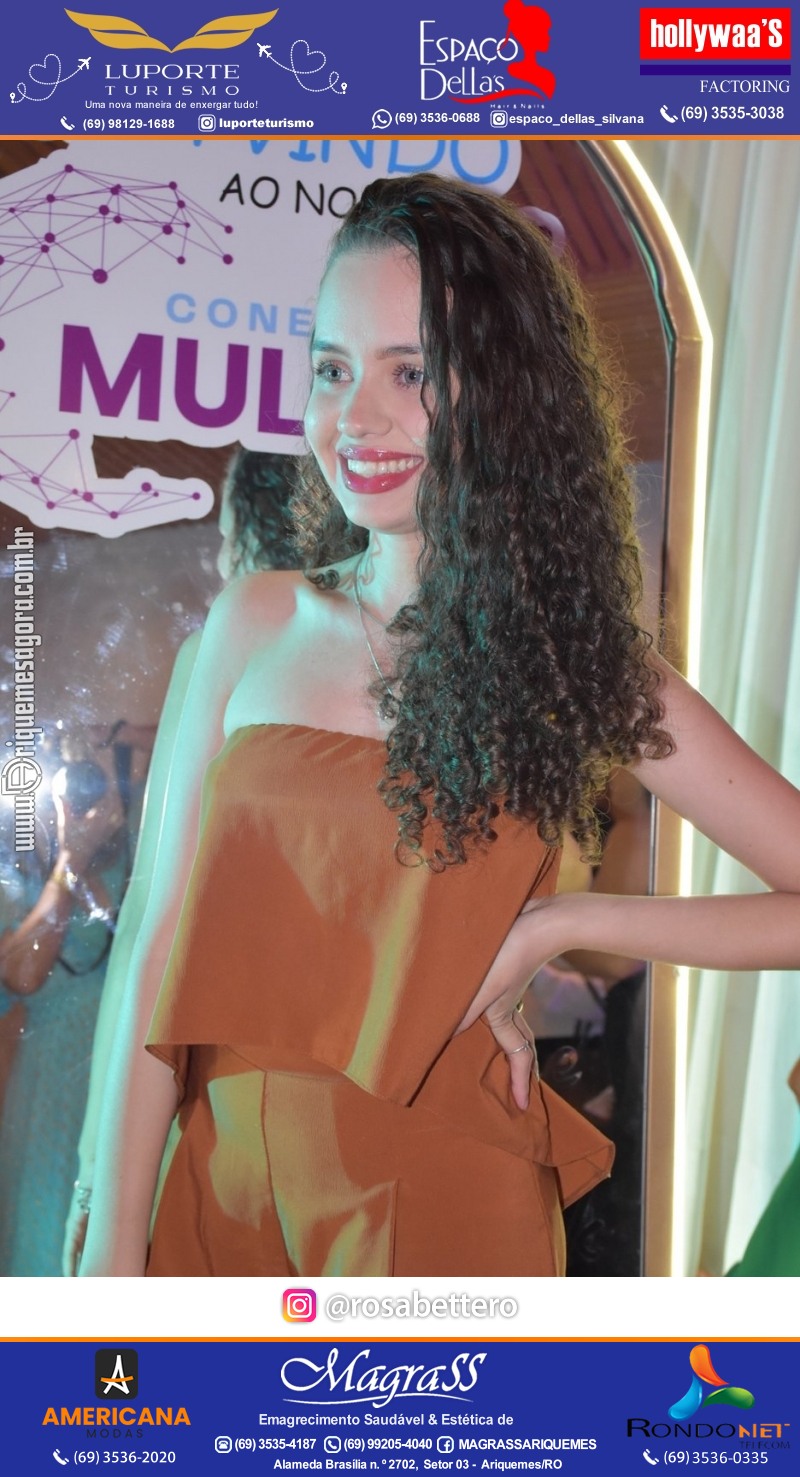 1º CONEXÃO MULHER com Talk Show  em Ariquemes Rondônia