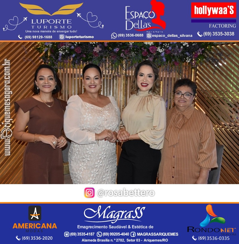 1º CONEXÃO MULHER com Talk Show  em Ariquemes Rondônia