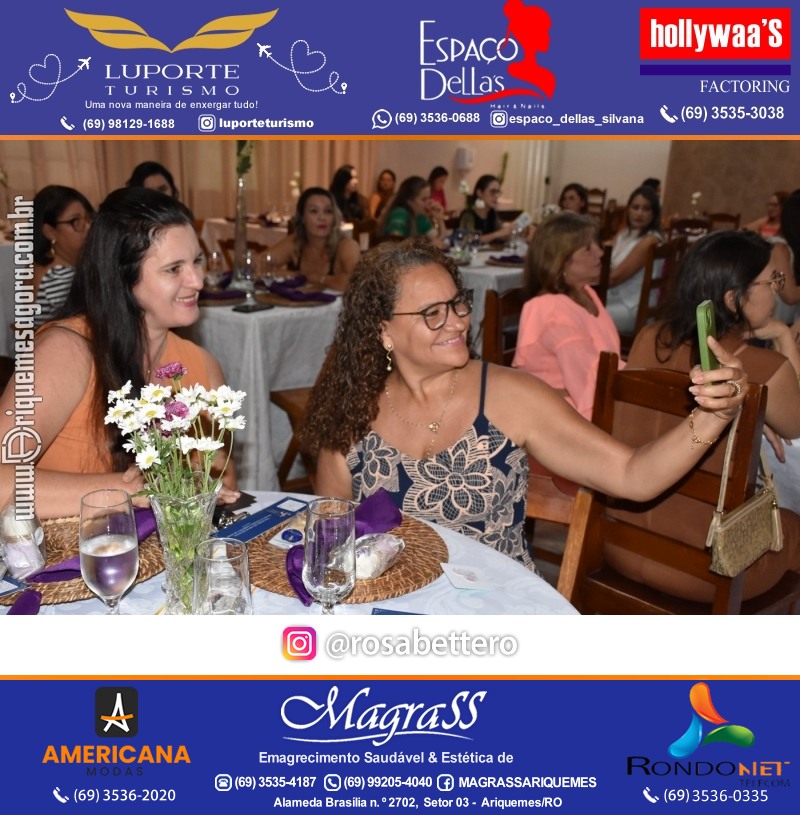 1º CONEXÃO MULHER com Talk Show  em Ariquemes Rondônia