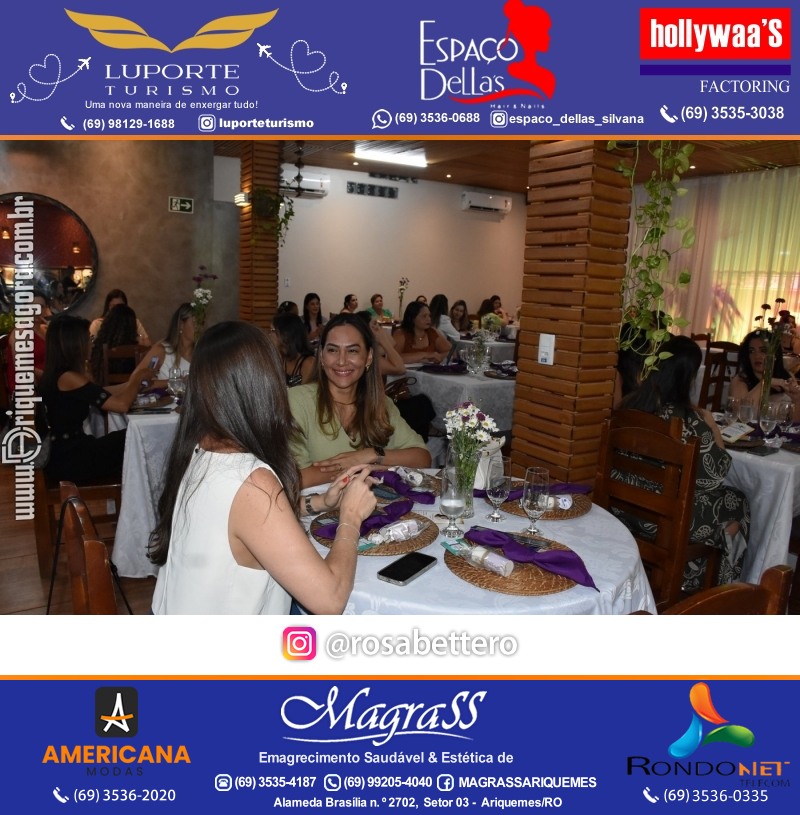 1º CONEXÃO MULHER com Talk Show  em Ariquemes Rondônia