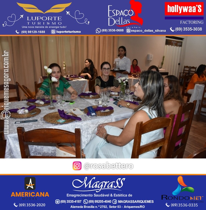 1º CONEXÃO MULHER com Talk Show  em Ariquemes Rondônia