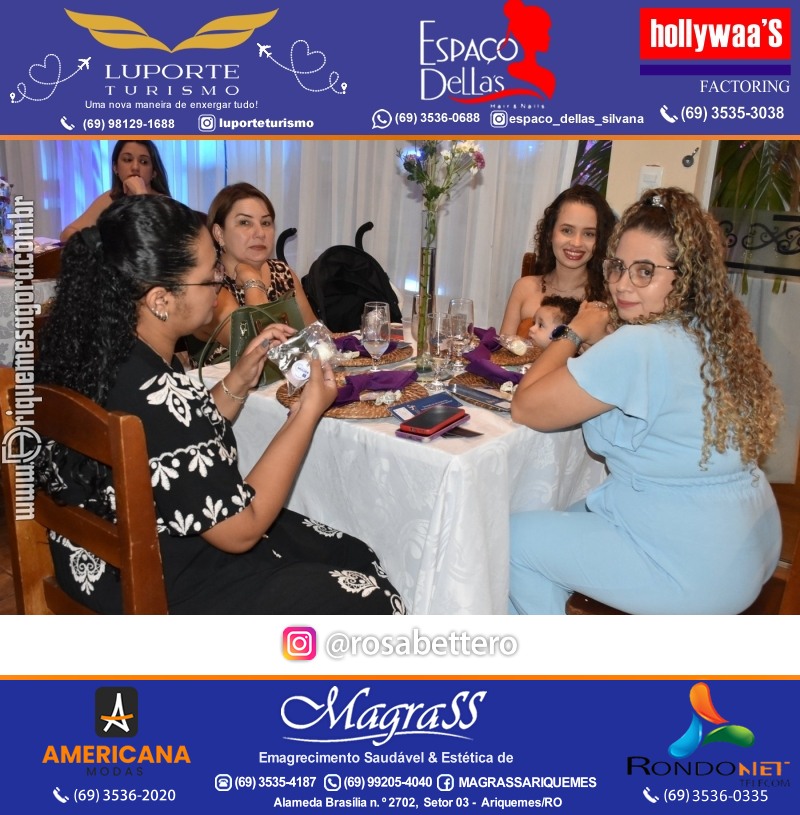 1º CONEXÃO MULHER com Talk Show  em Ariquemes Rondônia