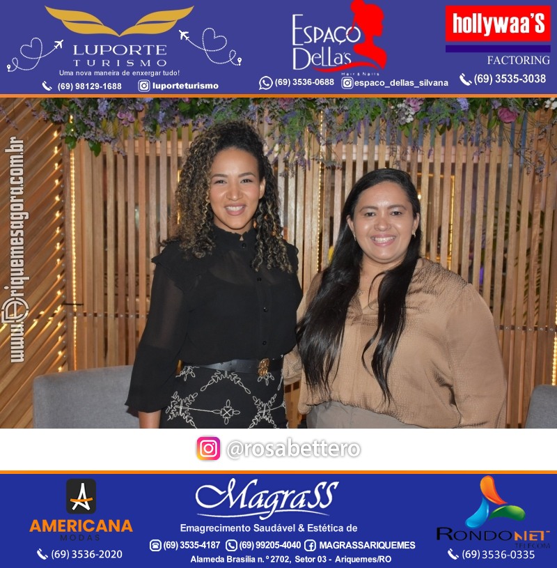 1º CONEXÃO MULHER com Talk Show  em Ariquemes Rondônia