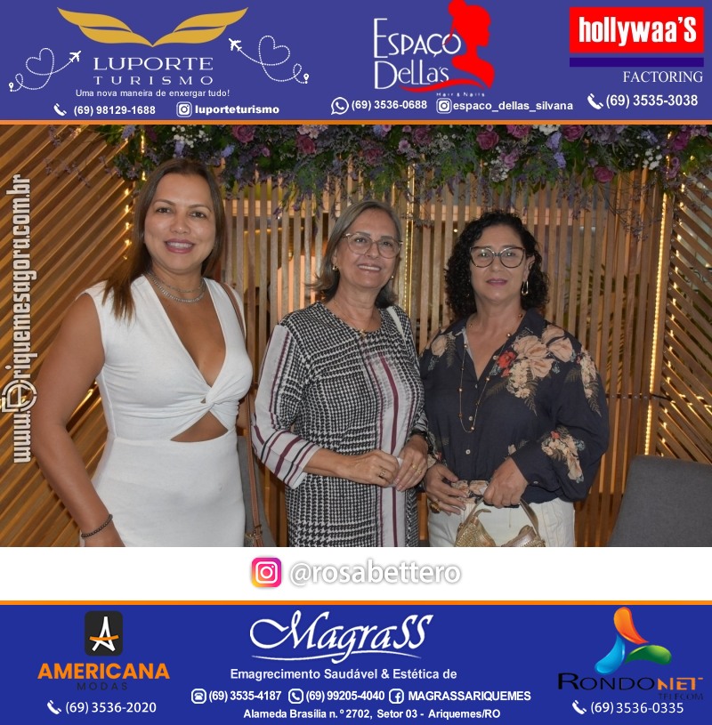 1º CONEXÃO MULHER com Talk Show  em Ariquemes Rondônia