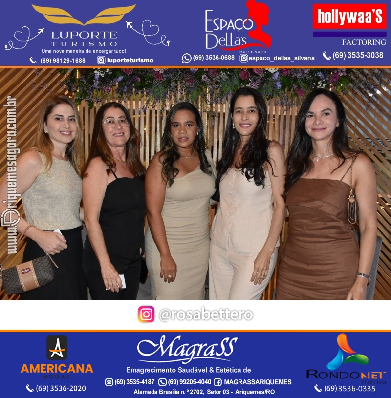 1º CONEXÃO MULHER com Talk Show  em Ariquemes Rondônia