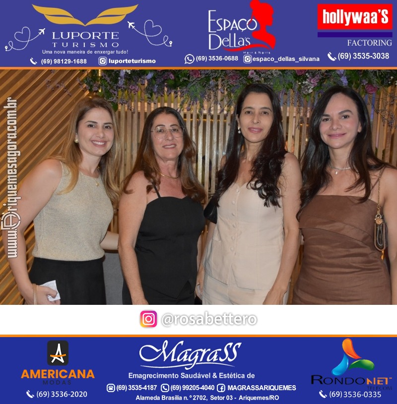 1º CONEXÃO MULHER com Talk Show  em Ariquemes Rondônia