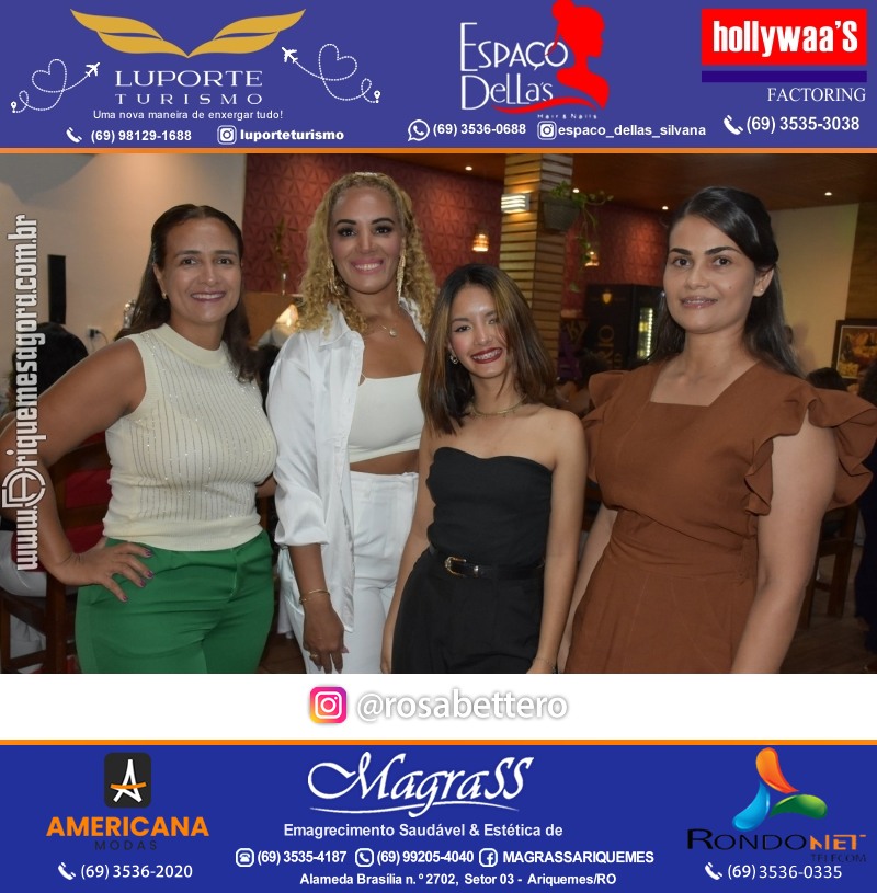 1º CONEXÃO MULHER com Talk Show  em Ariquemes Rondônia