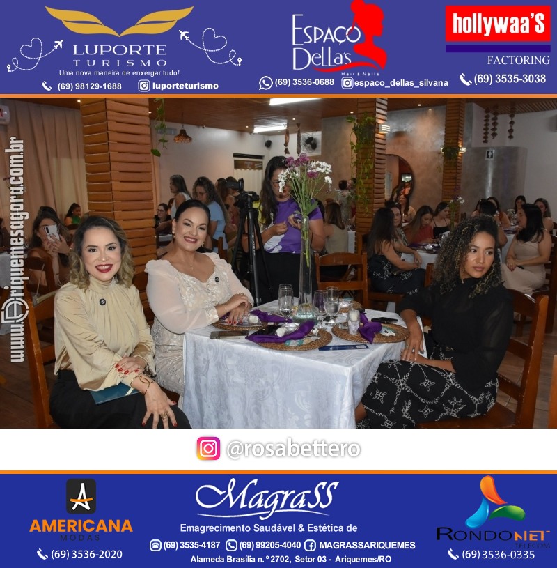 1º CONEXÃO MULHER com Talk Show  em Ariquemes Rondônia
