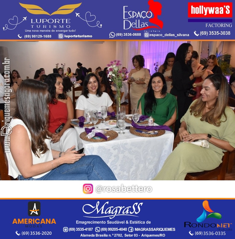 1º CONEXÃO MULHER com Talk Show  em Ariquemes Rondônia